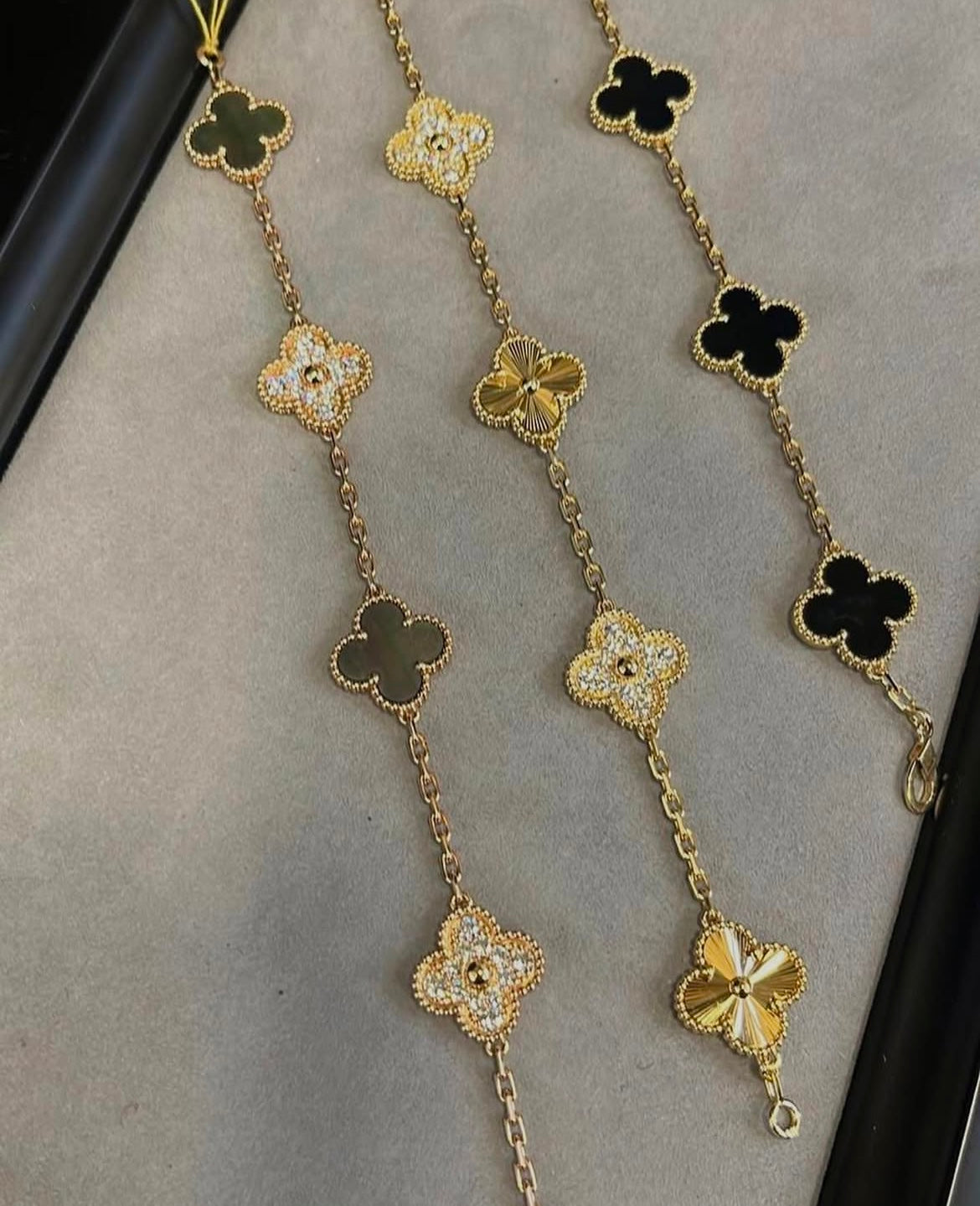 Van Cleef Clover Bracelets